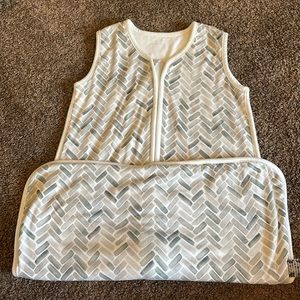 Super soft cover pearl sleep sack 6-12 months